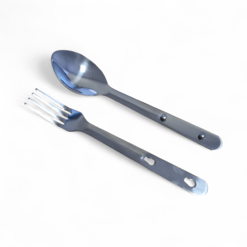 Couvert inox 2 pièces