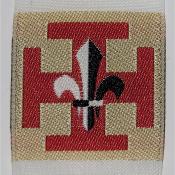 Croix tissée SUF Beige