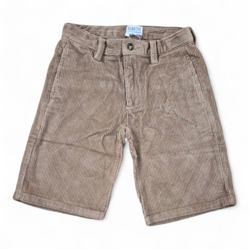 Bermuda velours beige éclaireur