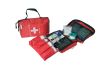 Trousse de secours complte en nylon rouge