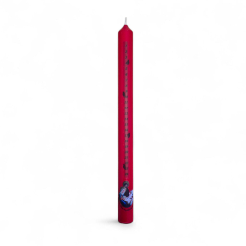 Bougie de l'Avent Rouge